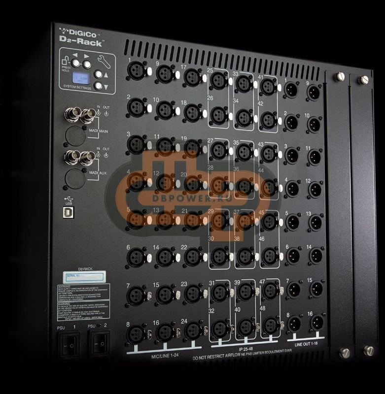 DiGiCo D2-Rack 48x16 Стейджбокс