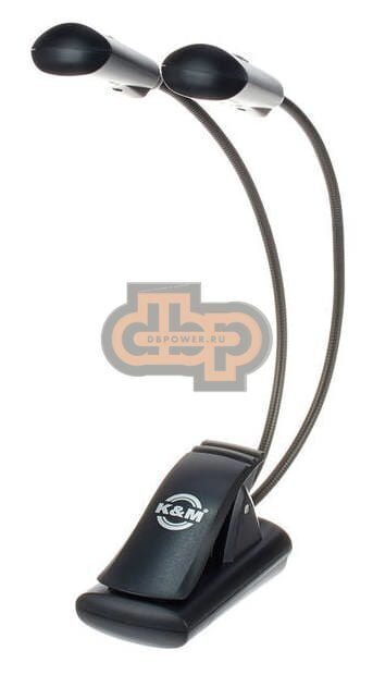 Подсветка K&M 12244-000-55 для нот на прищепке 4 LED