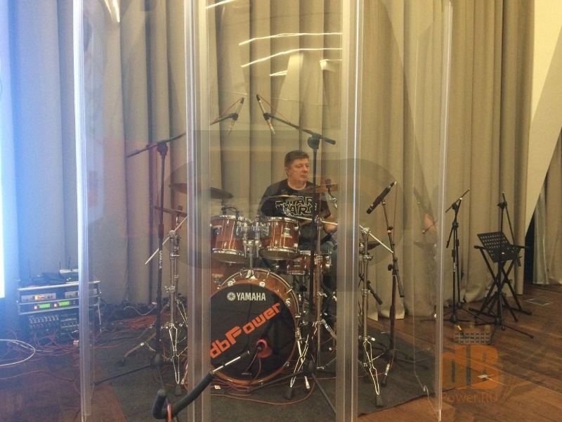 Аренда звукоизоляционного экрана Drum Shield