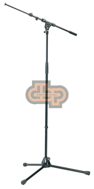 Высокая тяжёлая микрофонная стойка "Короткий журавль" K&M 21090-300-55