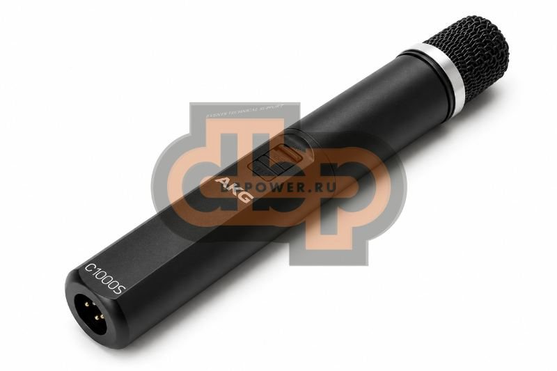 Инструментальный конденсаторный микрофон AKG C1000S с выключателем
