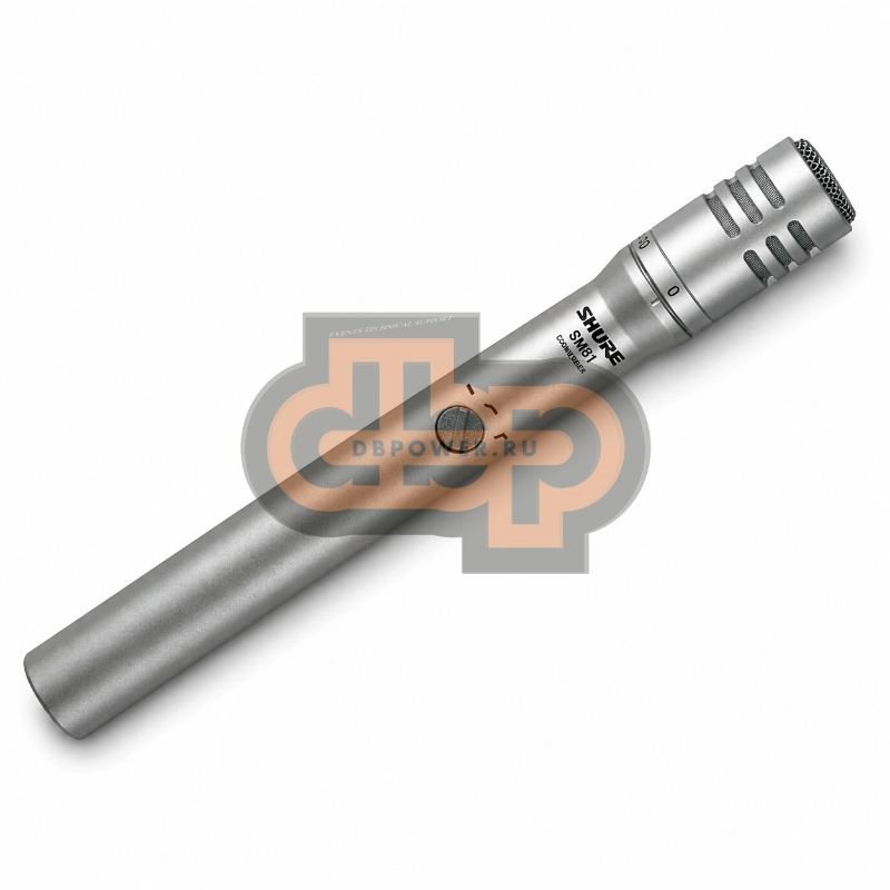 Инструментально-вокальный конденсаторный кардиоидный микрофон SHURE SM81