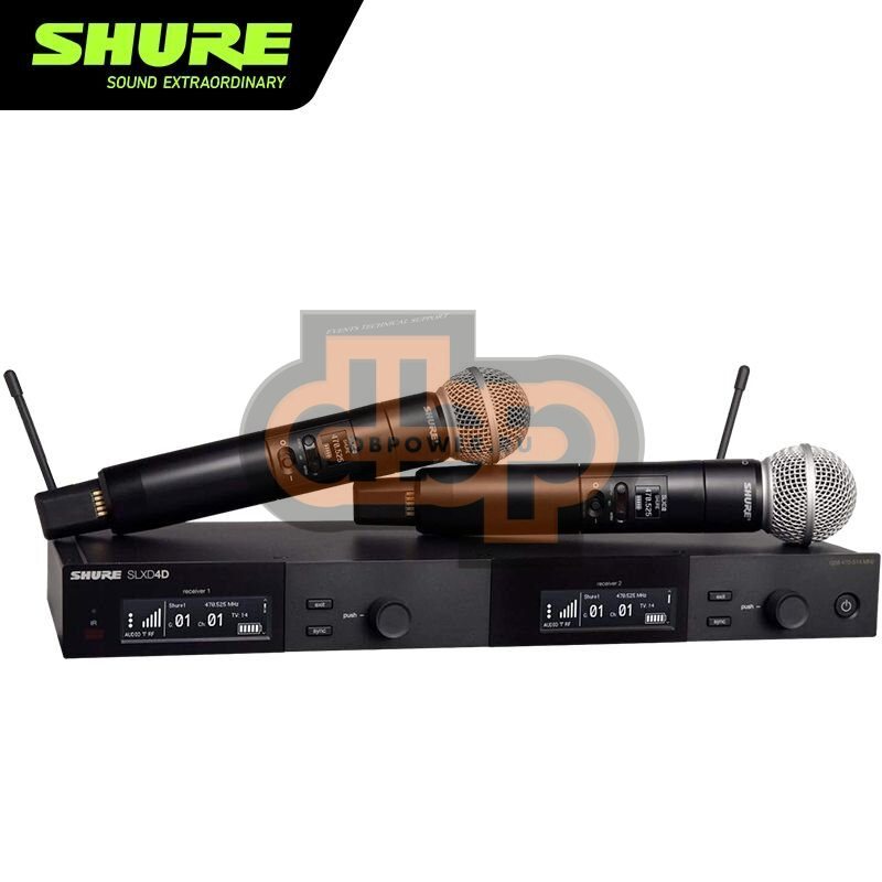 Радиосистема SHURE Dual Wireless System with 2SLXD2-SM58
