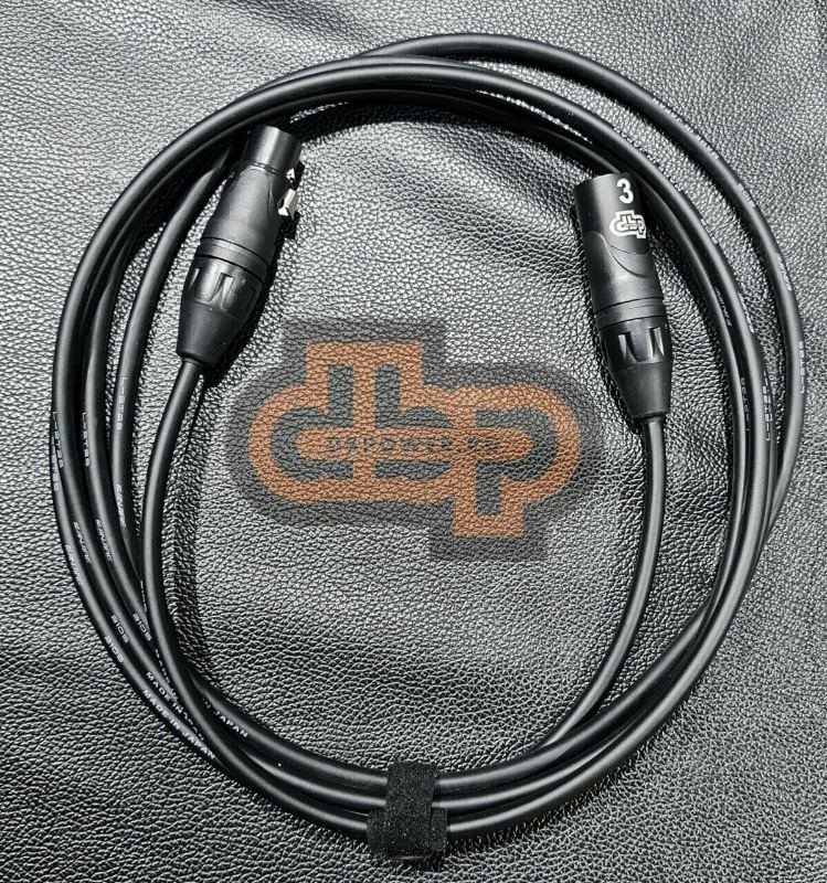 Кабель микрофонный CANARE XLR-XLR чёрный 3 метра