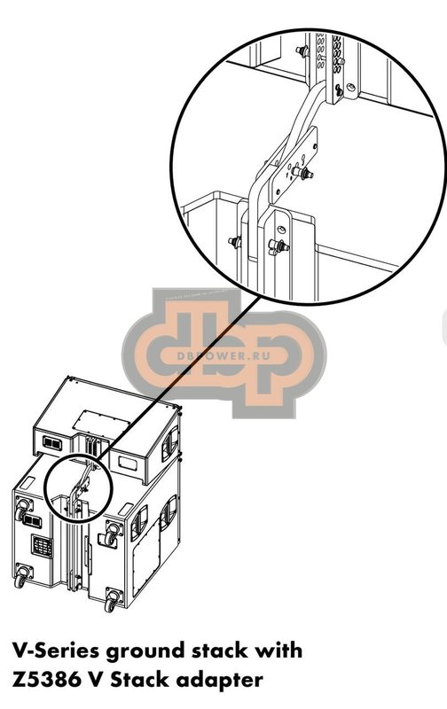 Адаптер для V-series ground stack