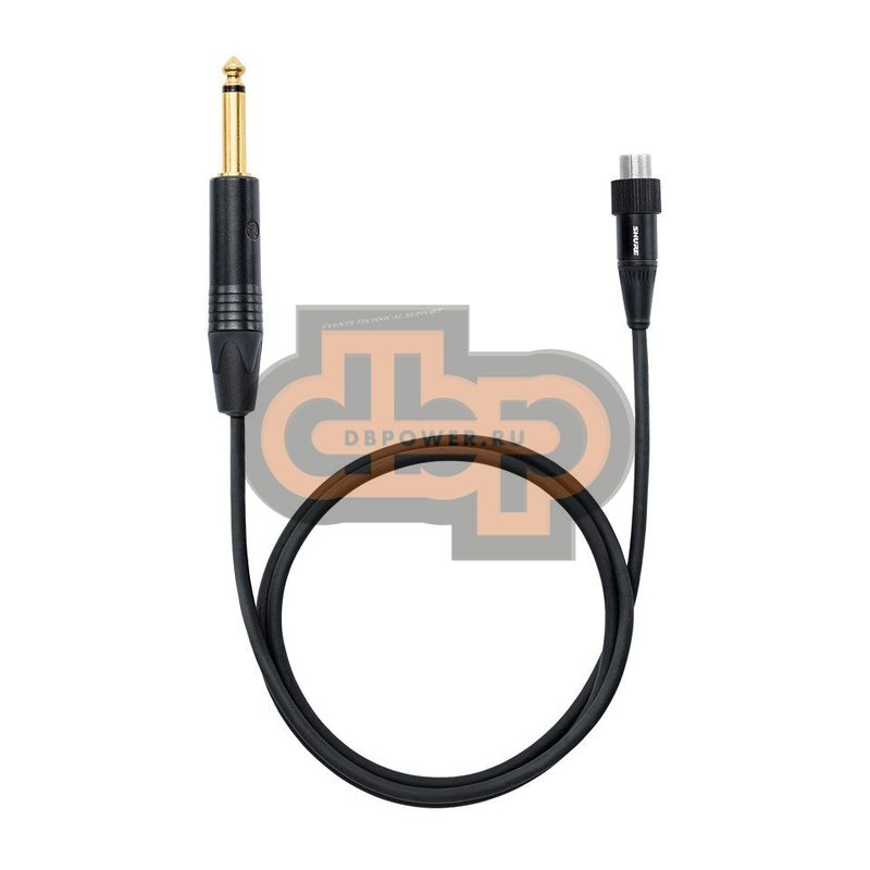 Кабель инструментальный Shure WA305 XLR 6.3mm-jack