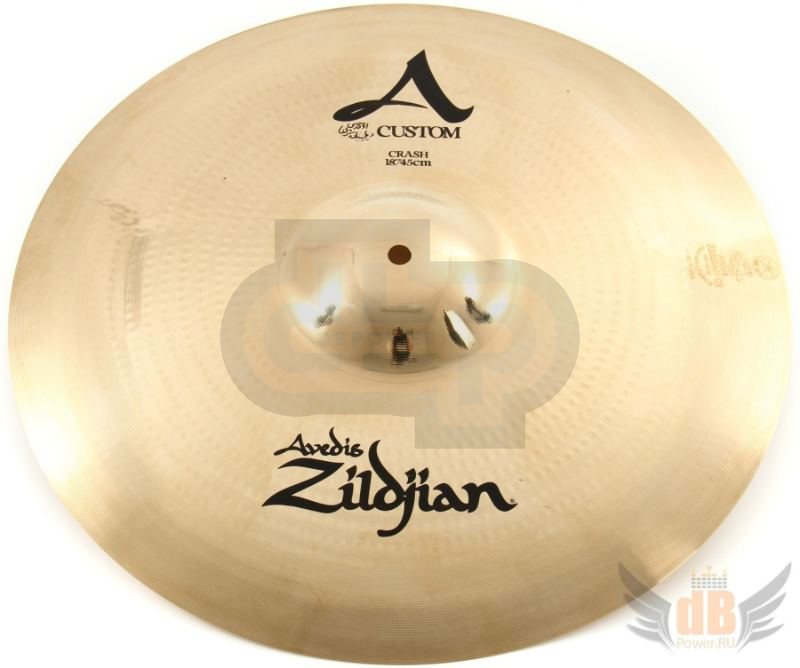 Тарелка типа Crash ZILDJIAN 18` A` CUSTOM CRASH